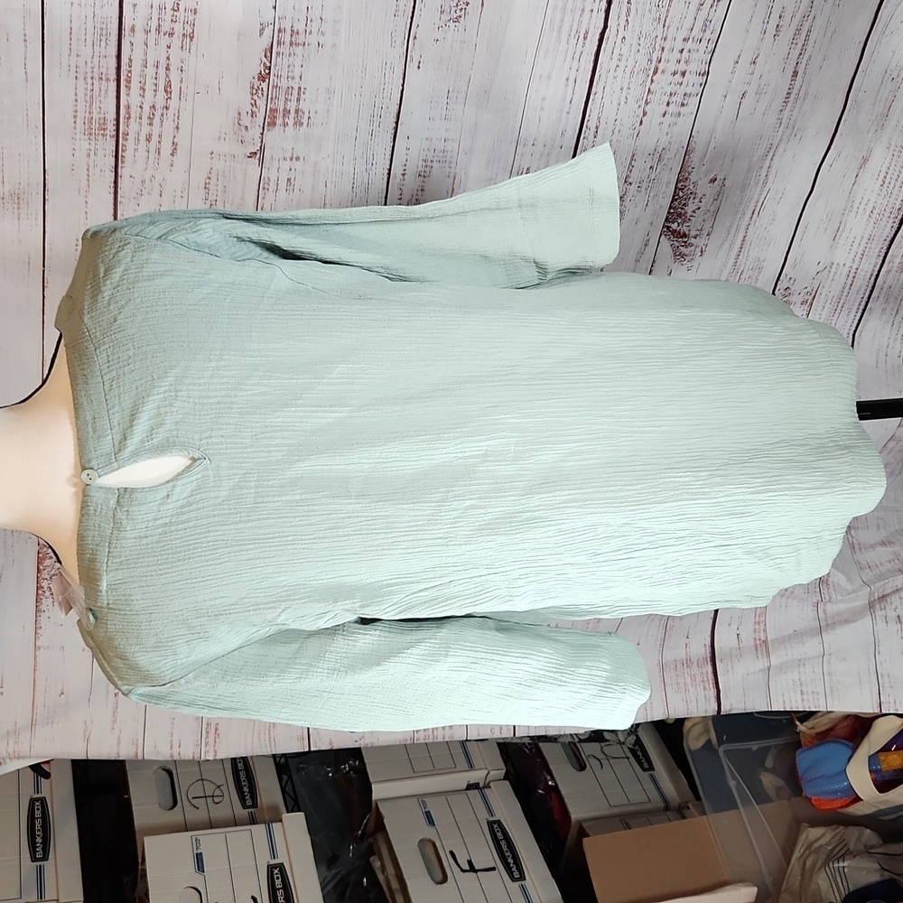 NWT Soft Surroundings women's Oceo gueze tunic - Picture 6 of 9